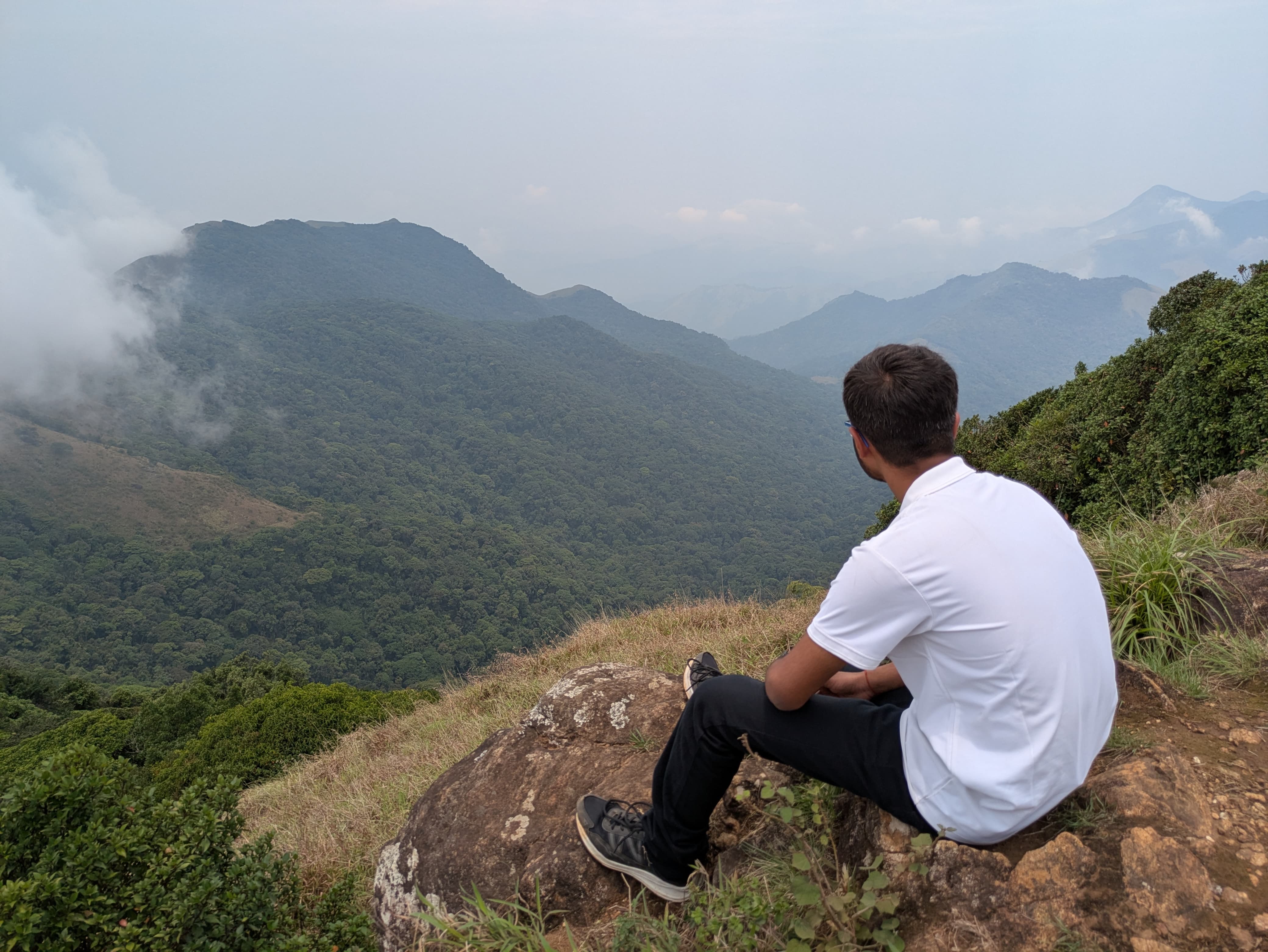 Mountain landscape background